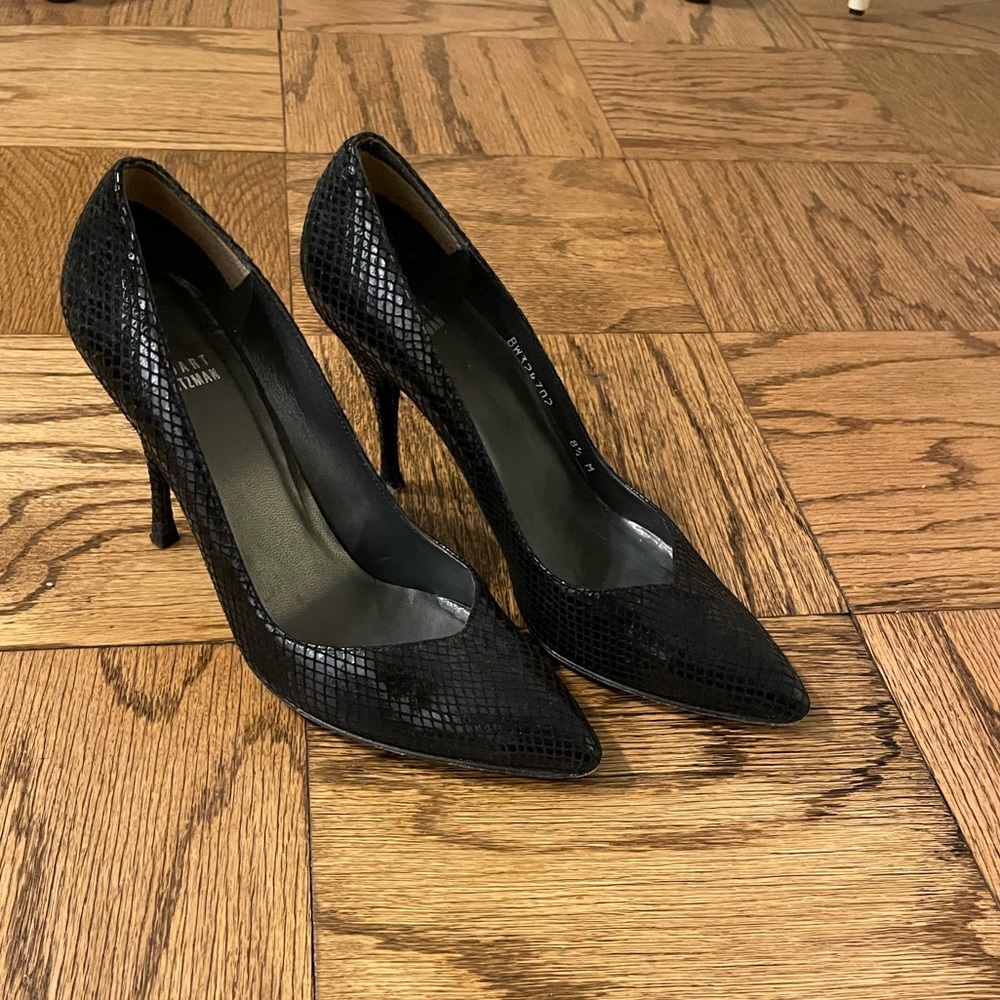 Stuart Weitzman Black Heels